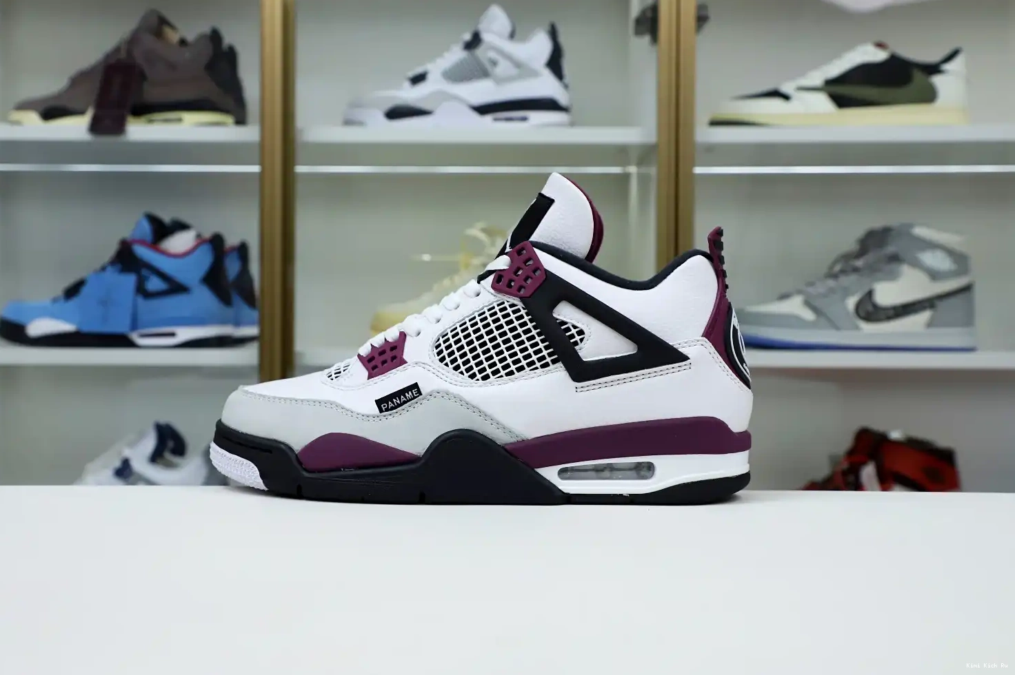 'BORDEAUX' JORDAN PARIS JORDAN AIR 4 RETRO Kimikick AIR SAINT-GERMAIN X 0801